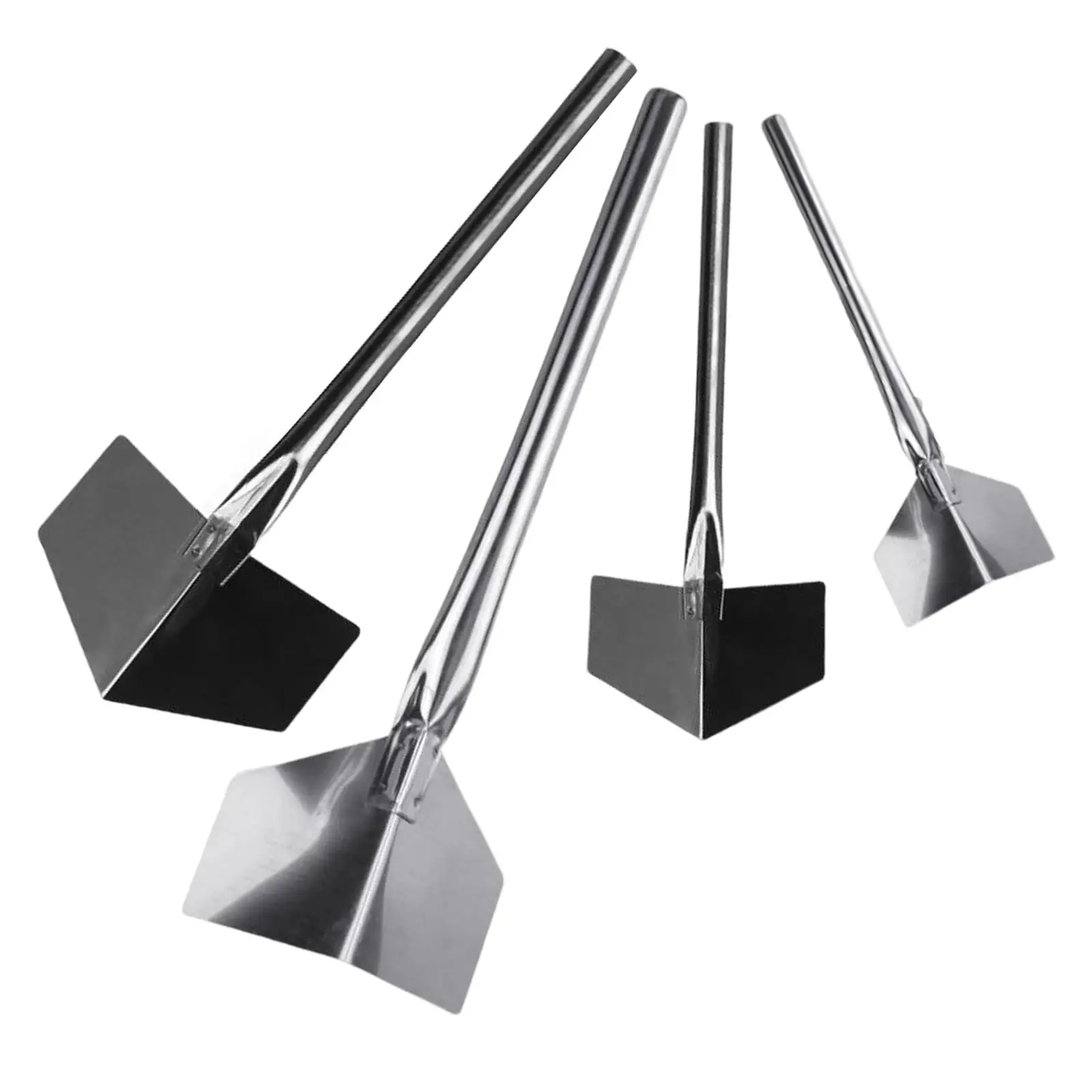 4x Stainless Steel Drywall Corner Tools 90 Degree Mudding Internal External drywall spatula drywall mud pan