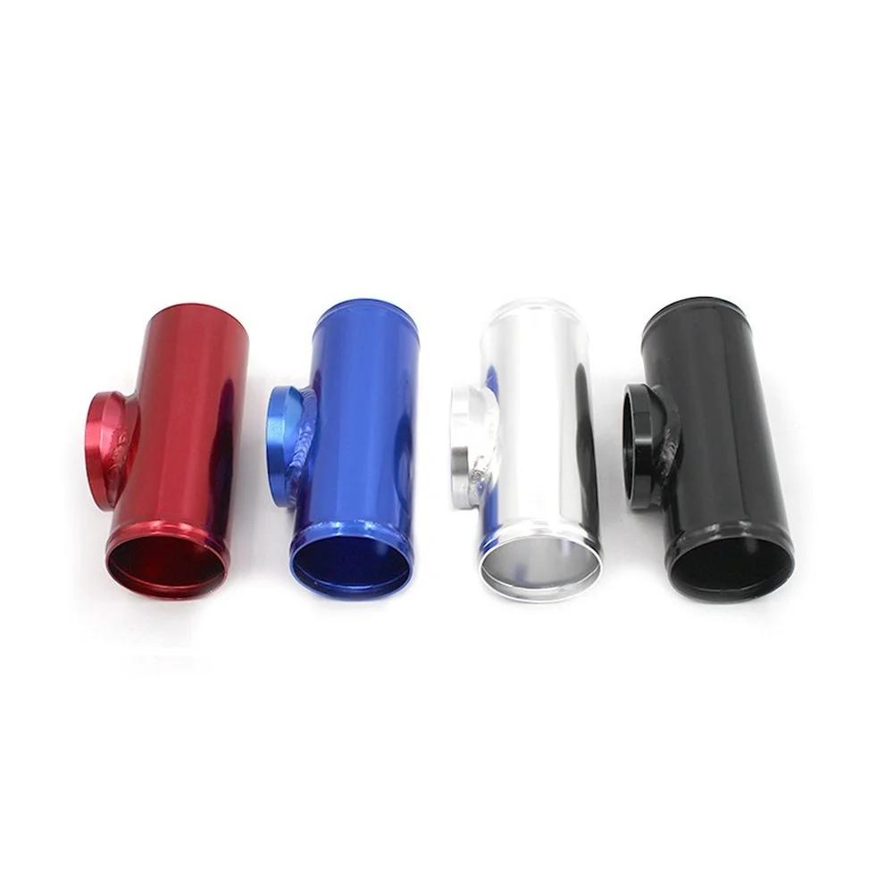 Universal Aluminum Turbo Charge T Pipe for Pressure Relief Valve2.5" 63mm 3"/76m for Hks Style Blow Off Valve Adapter