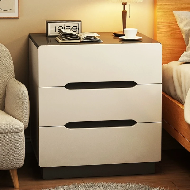 

Modern Mobile Nightstands White European Aesthetic Sofa Side Table Nightstands Simple Kawaii Nachttisch Furniture Living Room