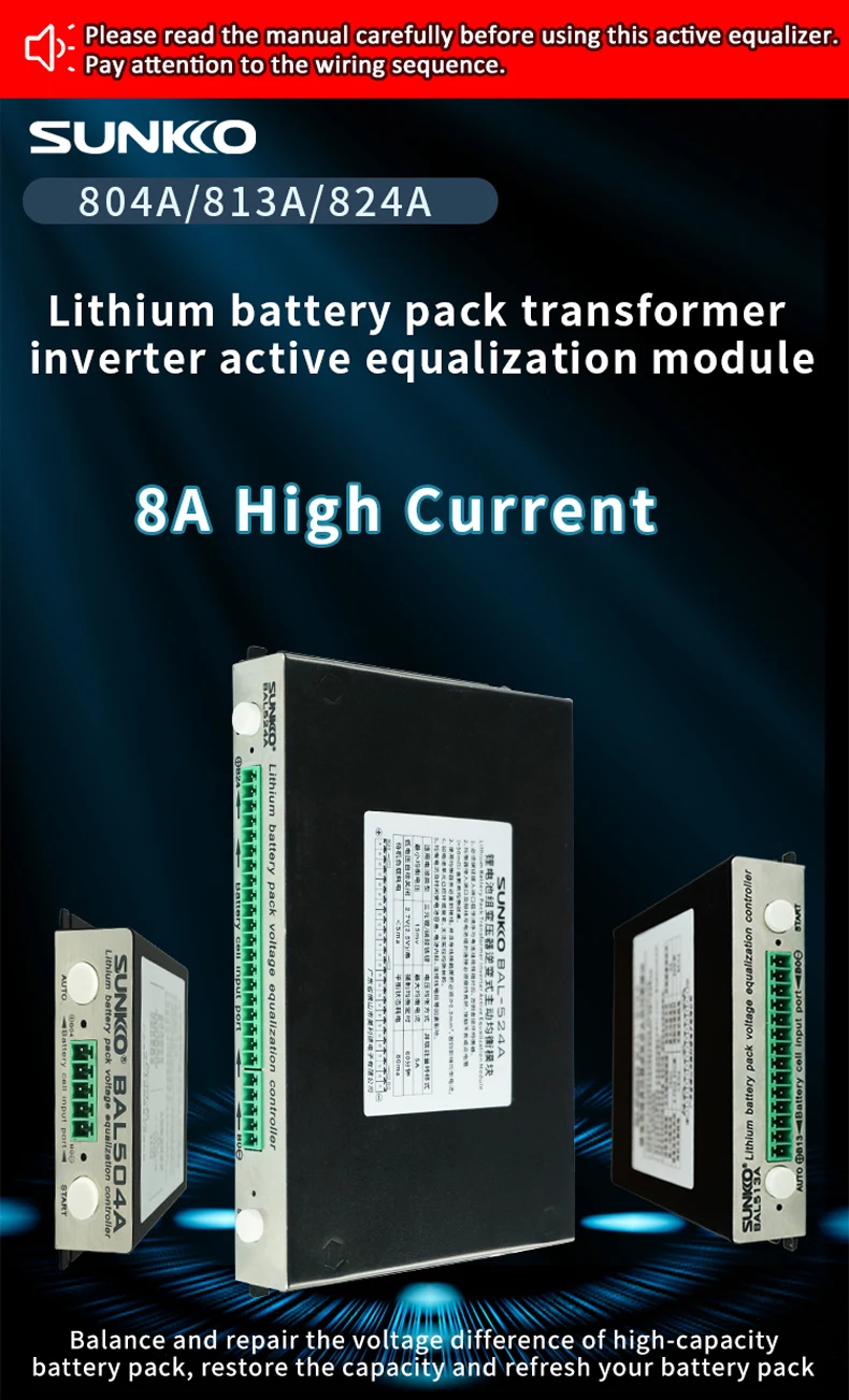 Capacitor ativo 4S -24s do equalizador da