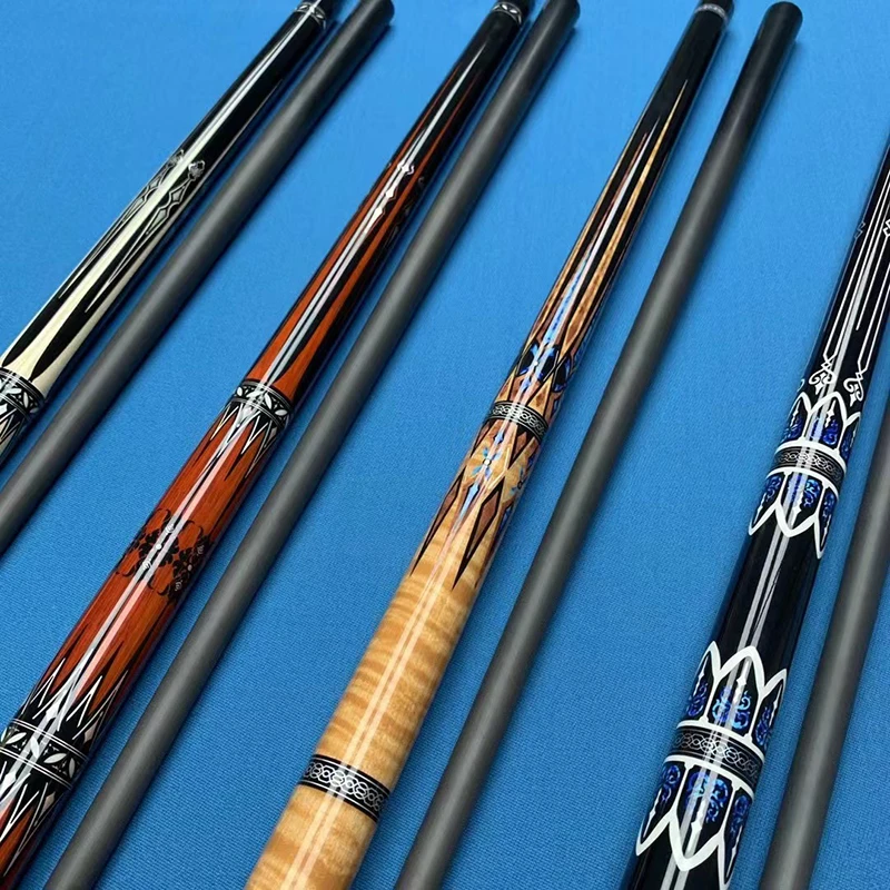 2026프리미엄 YFEN M1-M4 58인치 카본 파이버 12.5mm 1/2 당구 큐 연장대 포함