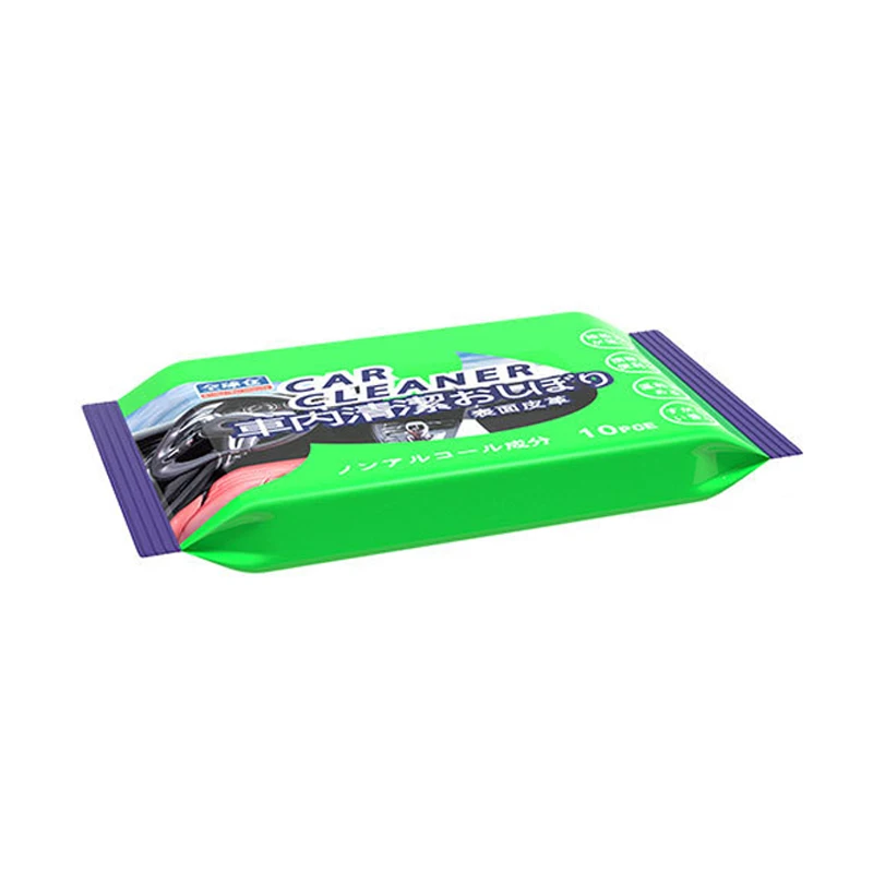 10/30/50PCS Car Interior Wipes Glass Leather Interior Refurbished Steering Cleaning Sofa Wheel Wipes Care Wet Maintenance Wipes 5