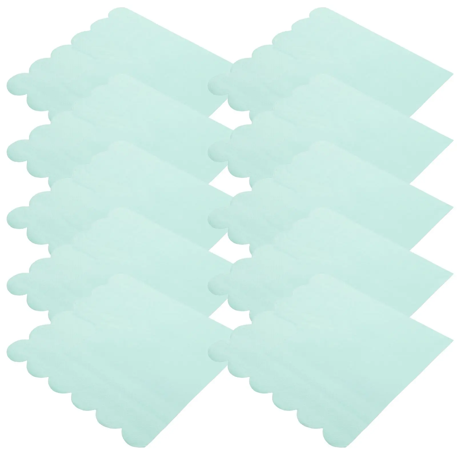 20 Sheets Dining Room Table Decor Party Tissue Paper Holiday Napkins Disposable Wedding Decorations Light Green Banquet
