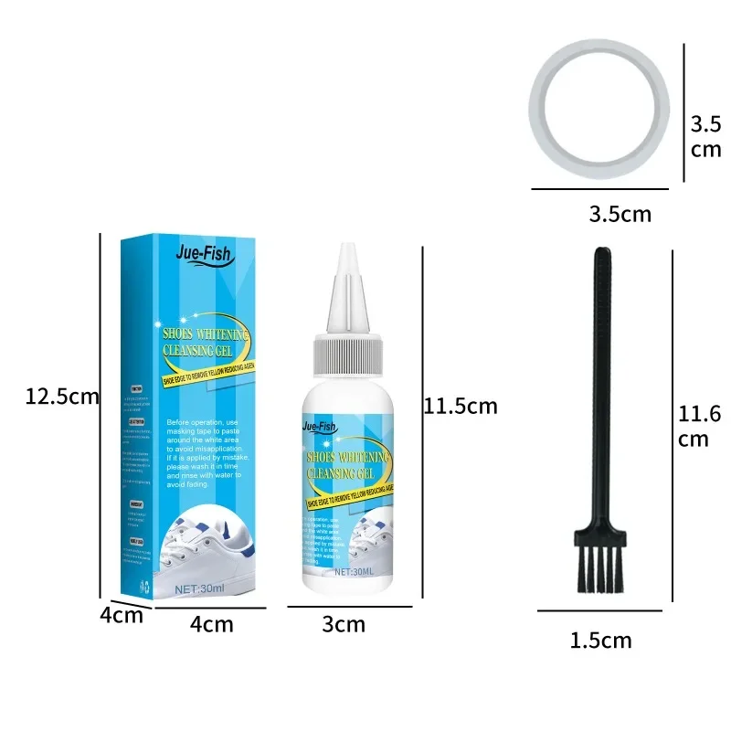 Shoes Cleaner 30ml Kit Remove Shoes Whitening Cleansing Gel Shoe Washing Machine Dirt & Yellow From Cleaning Foam Cleaner shoe cleaner shoe cleaning kit