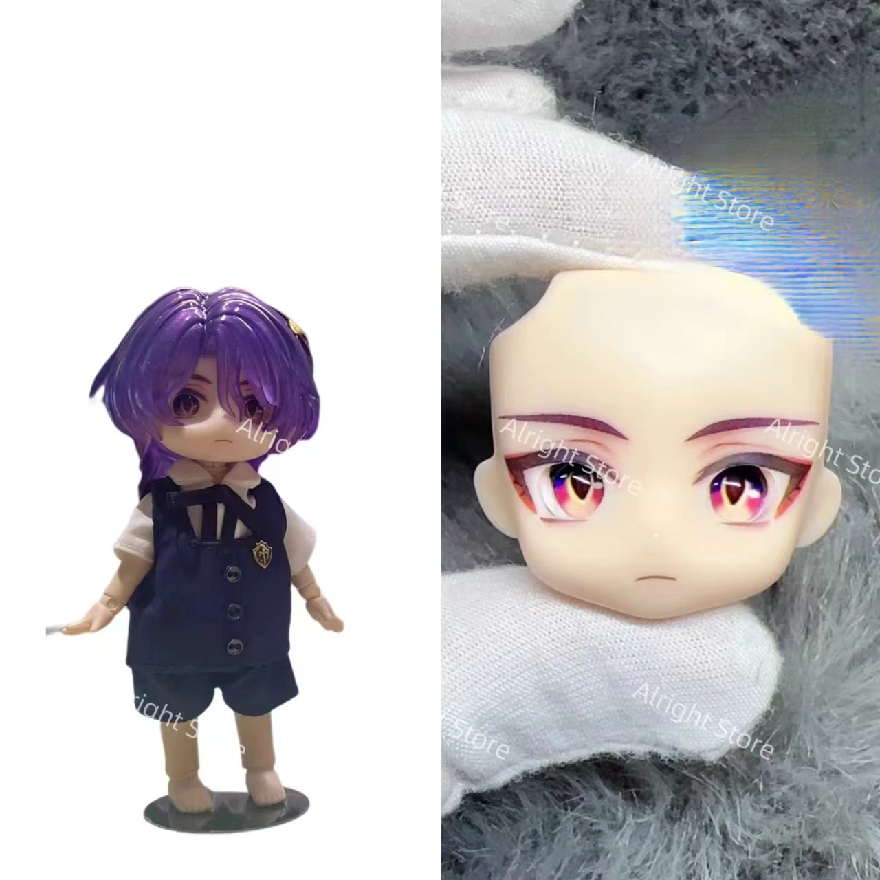 DR:RATIO OB11 OB22 Opened Eyes Faceplate Handmade GSC Face Honkai: Star Rail BJD Fashionable Cute Doll Accessory