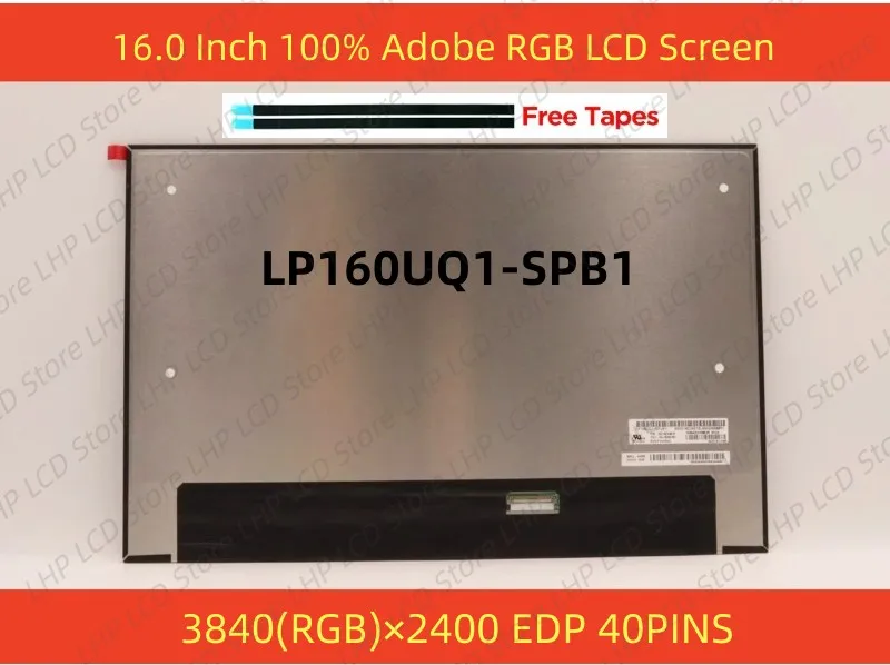 Original-16-Inch-LP160UQ1-SPB1-For-Lenovo-ThinkPad-X1-Extreme-Gen-4 ...