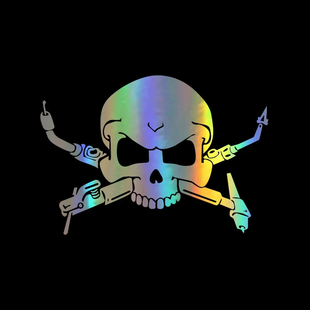 Calcomanías de vinilo reflectantes para coche, pegatinas divertidas 3D para  motocicleta, Serie de calaveras de moda, estilo de coche - AliExpress, image size:1000x1000