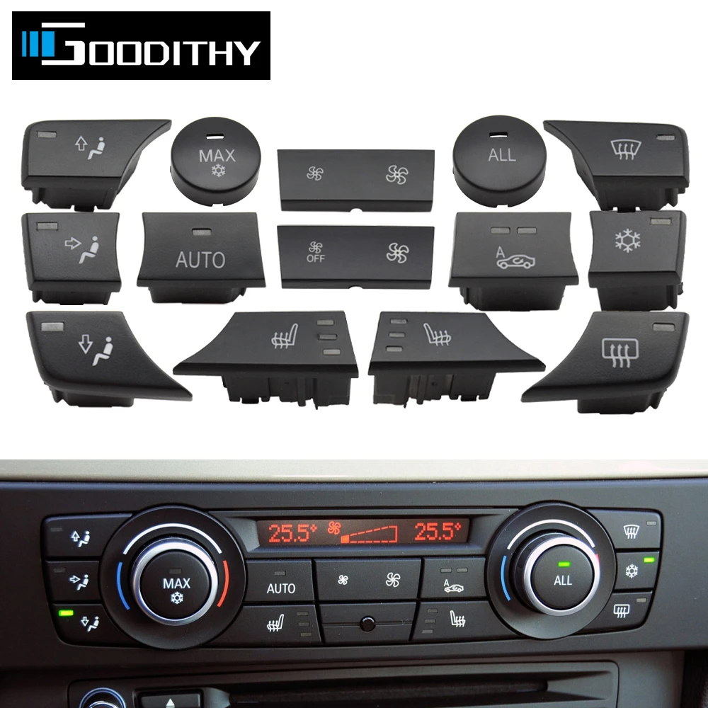 Car Ac Conditioning Button Air Circulation Heater Climate Control Fan Volume For Bmw 1 3 Series