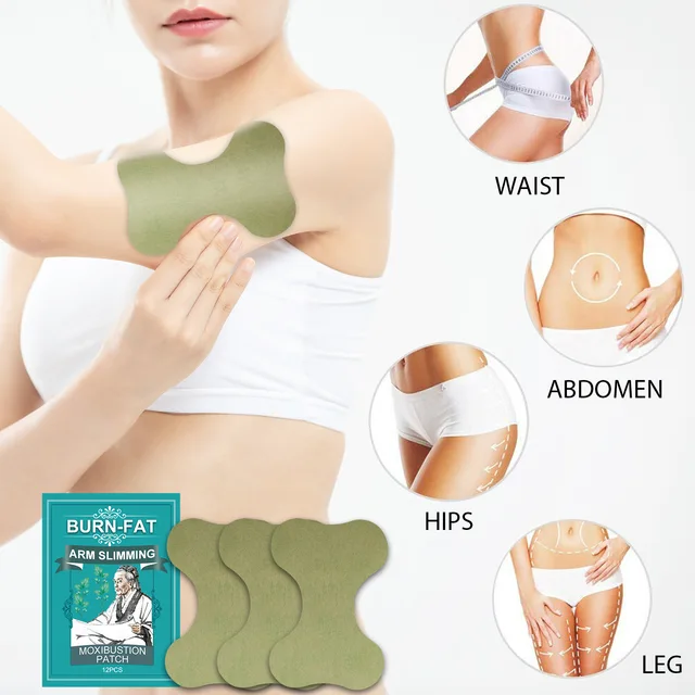 Arm slimming fat burning sticker patch for targeted weight loss support
