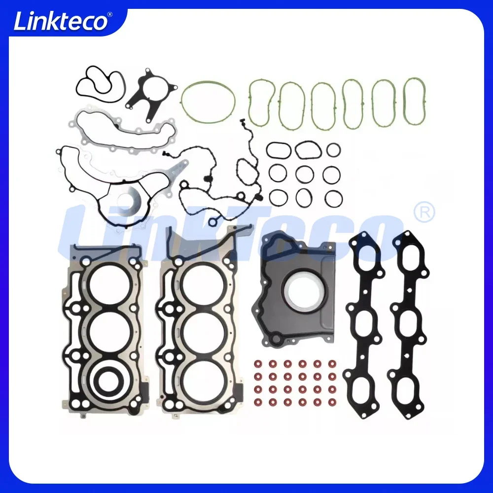 Engine Cylinder Head Full gasket set Fit 3.0 T L M156 M156D For 13-19 3.0T MASERATI LEVANTE M161 Ghibli M157 Quattroporte M156