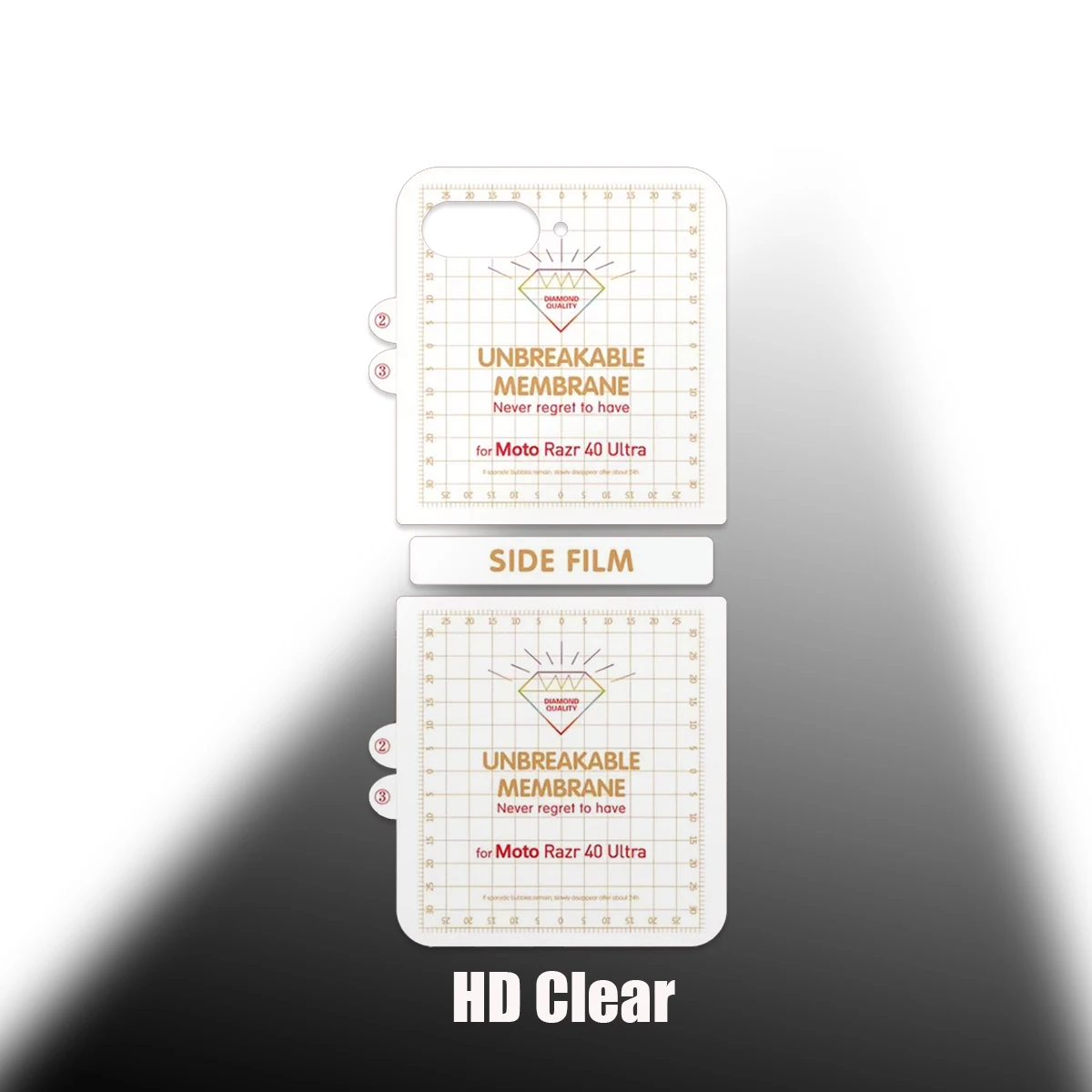 Soft AG Matte Flexible Full Screen Protector with Ultra HD Glossy Finish - Hydrogel Protective TPU Film