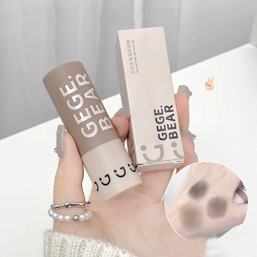 Gege Bear Waterproof Hair Shadow Powder Women Men Hair Concealer Natural Cove Hairline Shadow Stick