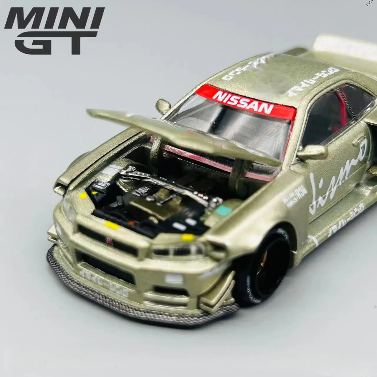 TSM KAIDO HOUSE MINI GT 1/64 KHMG103 NISSAN SKYLINE GT-R R34 V4 