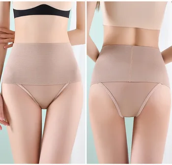 1pcs Women High Waist Shaping Brief Body Shaper Slimming Underwear Butt Lifter Control Pantie Plus Size Sexy Shapewear Panty