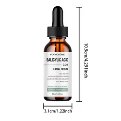 Revitalizing Firming Facial Serum with Salicylic Acid, Hyaluronic Acid & Vitamin C - Suitable - 50ml