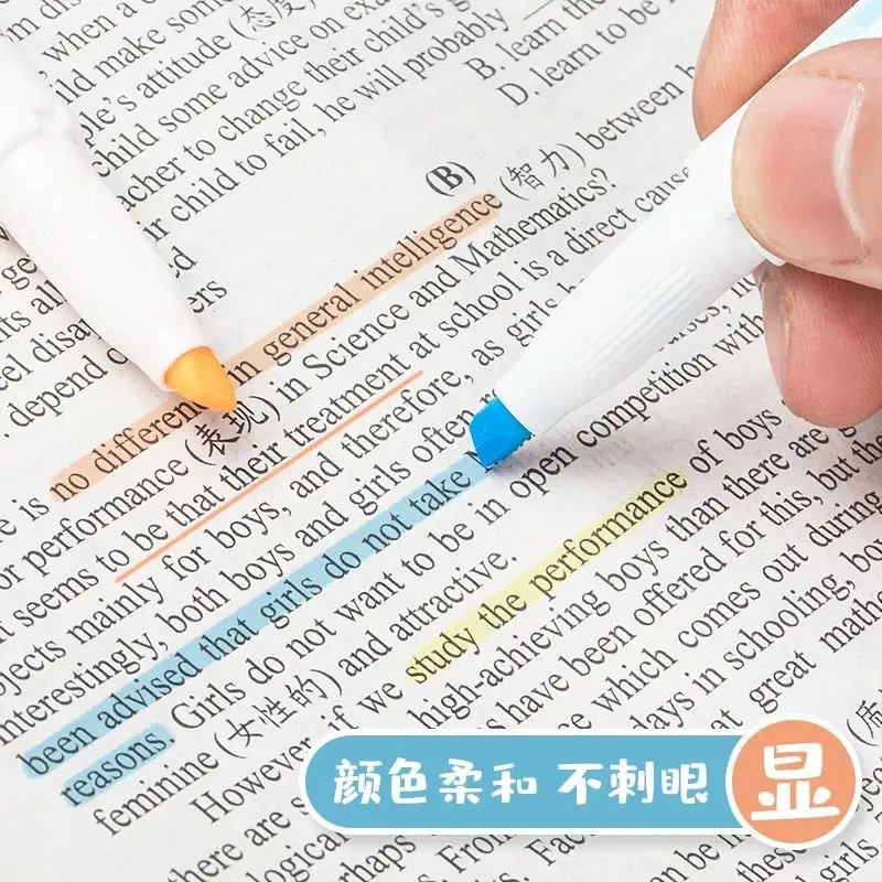 Highlighter Marker 25 Colors Highlighters Markers Pen Set Dual Tip Cute Pens Back To School Stationery