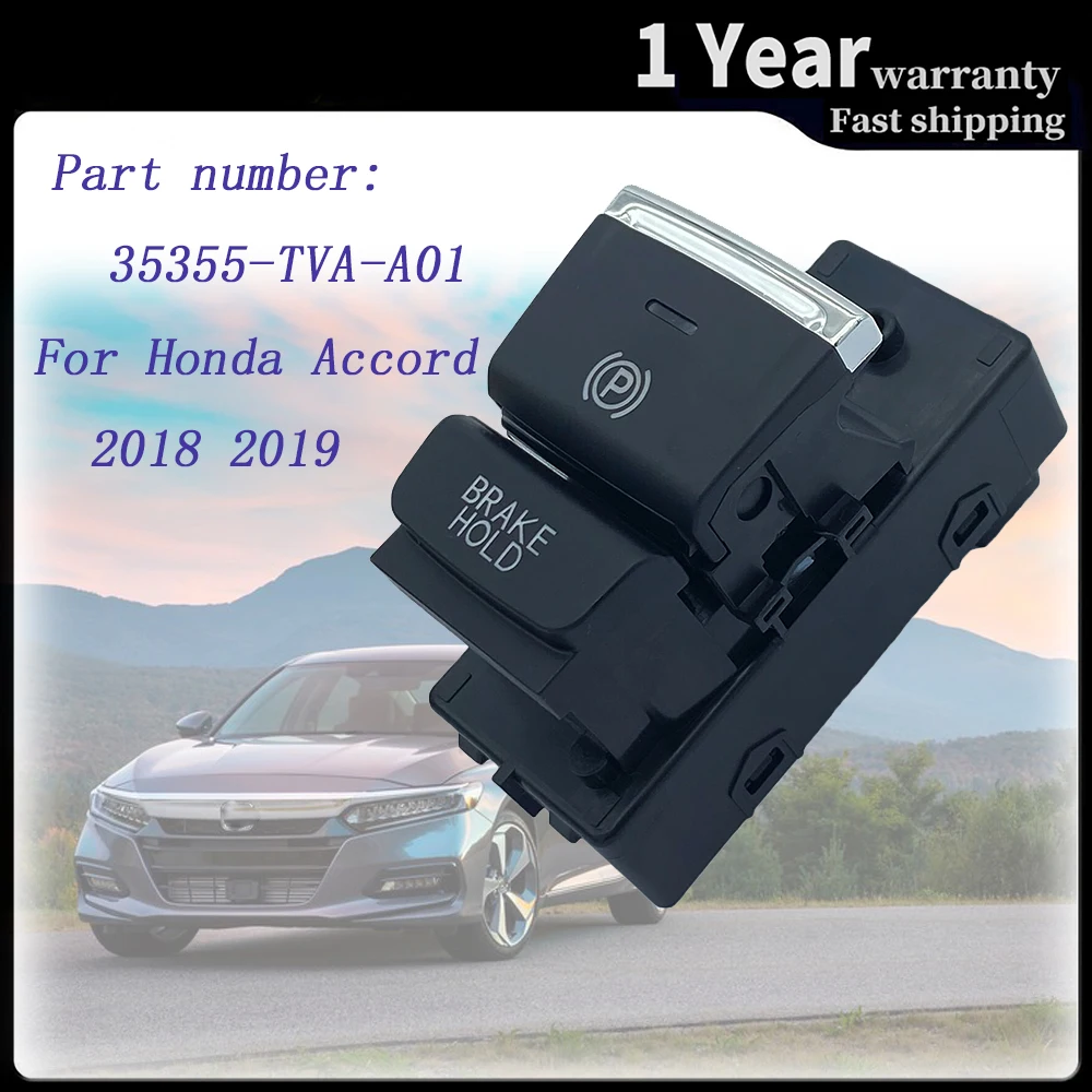 electronic-hand-parking-brake-control-switch-button-for-honda-accord