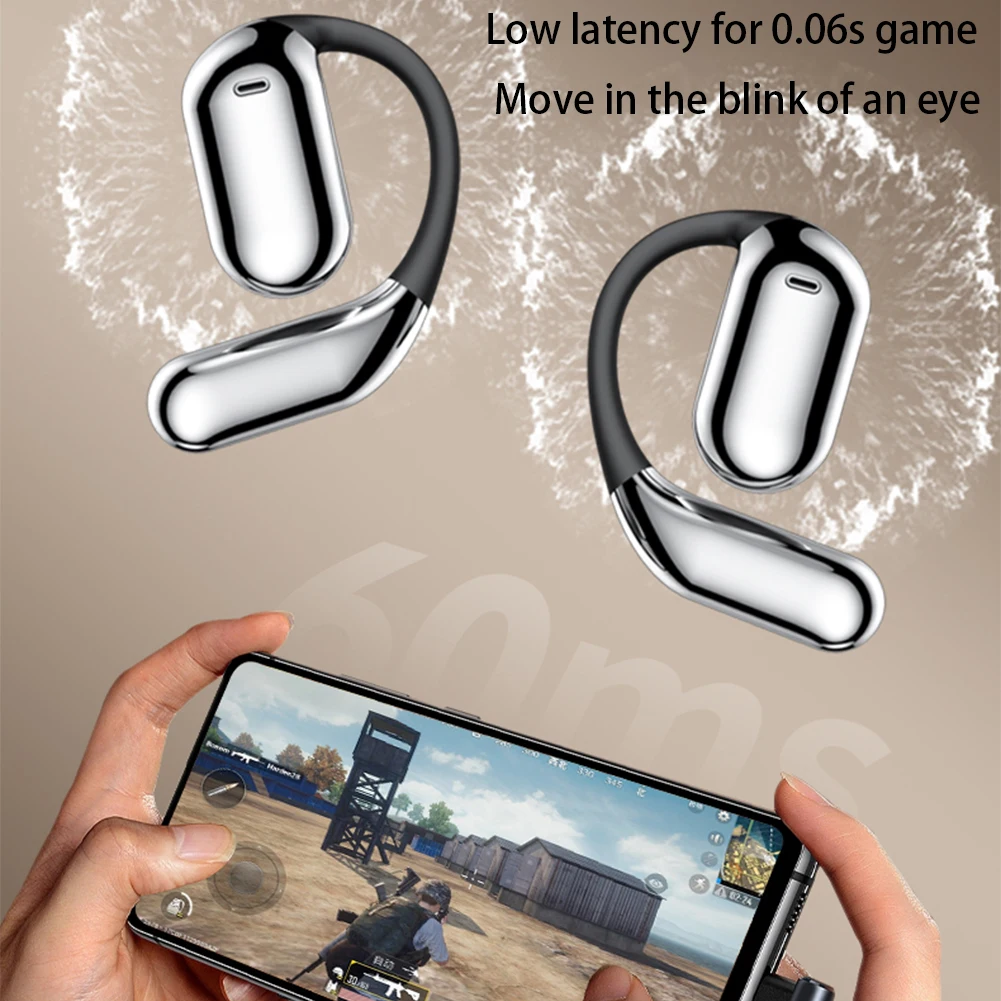 AI Real Time AI Translator Earbuds IPX7 Waterproof Bluetooth-Compatible 5.4 Two-Way Voice Translator for Sports Business Travel