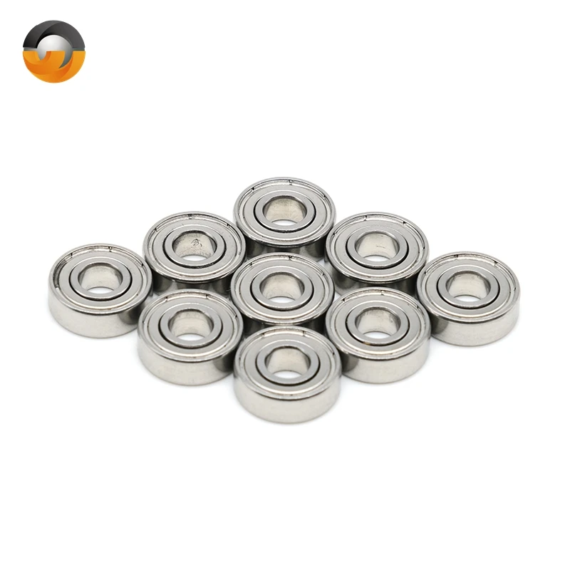 10PCS 베어링 ABEC-7 626ZZ 6x19x6mm 스케이트 보드 스쿠터 3D 프린터 용 깊은 홈 소형 크롬 스틸 베어링