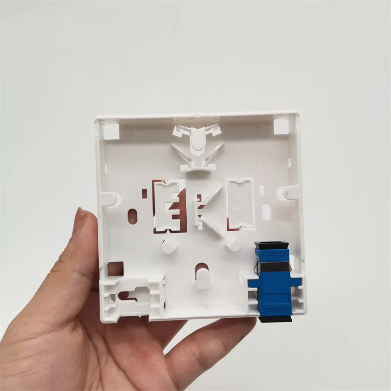 FTTH Fiber Panel Fiber Optical Terminal Junction Box Network Cable Socket SC Combination 86 Information Panels