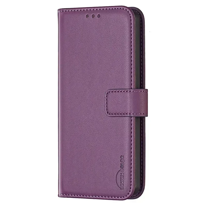 Leather Wallet Flip Case – Elegant Protective Phone Cover and Bag 2025