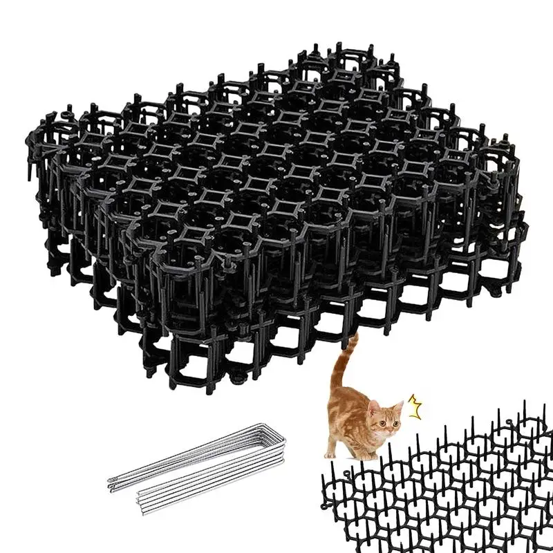 

Gardening Cat Scat Mat With Prickle Strips Network Spikes Keep Cat Dog Away Digging Outdoor Humane Pet Spikes Scat Pad Couches
