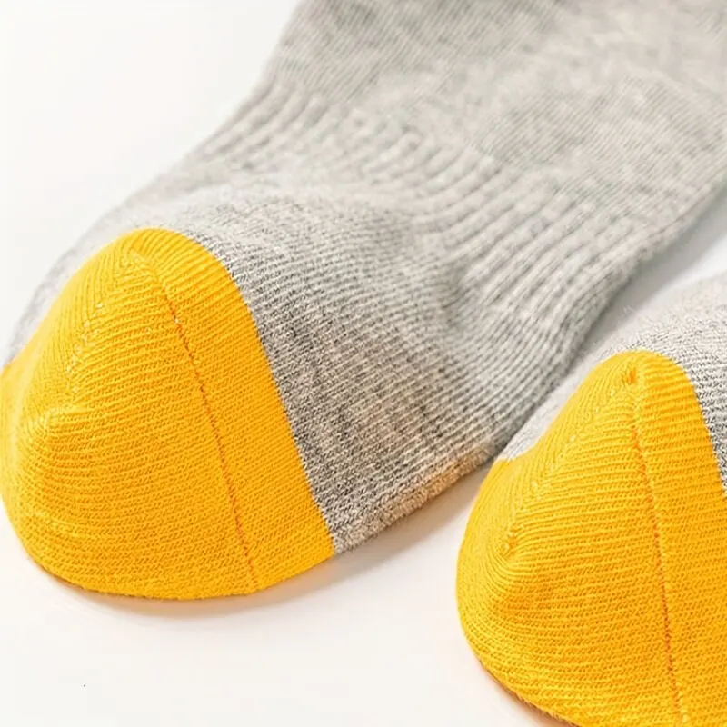 Men's Breathable Casual Sports Socks Quarter Socks For All Seasons 5pairs/set,sports socks,casual socks,breathable socks,athletic socks,gym socks