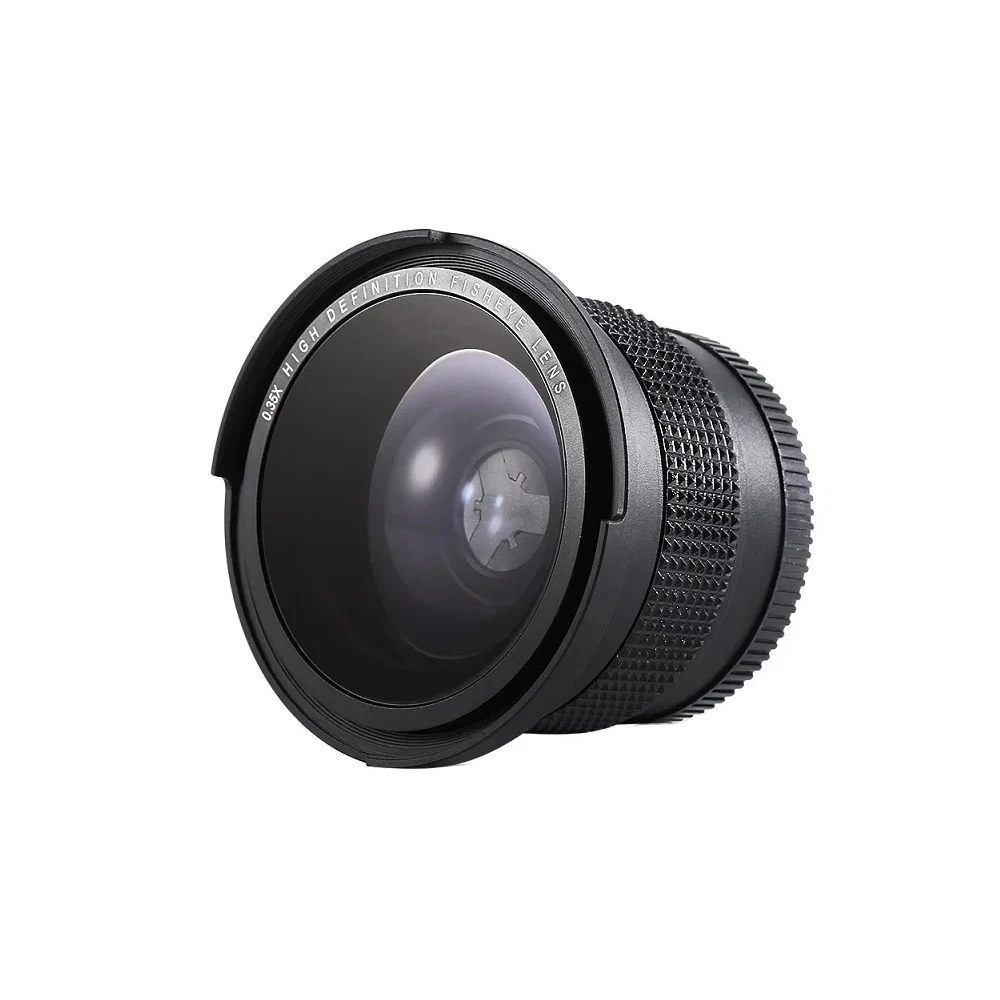Fisheye Wide Angle Lens+Macro lens 58mm 0.35x  for 58mm Canon 70D 60D 7D 6D 700D