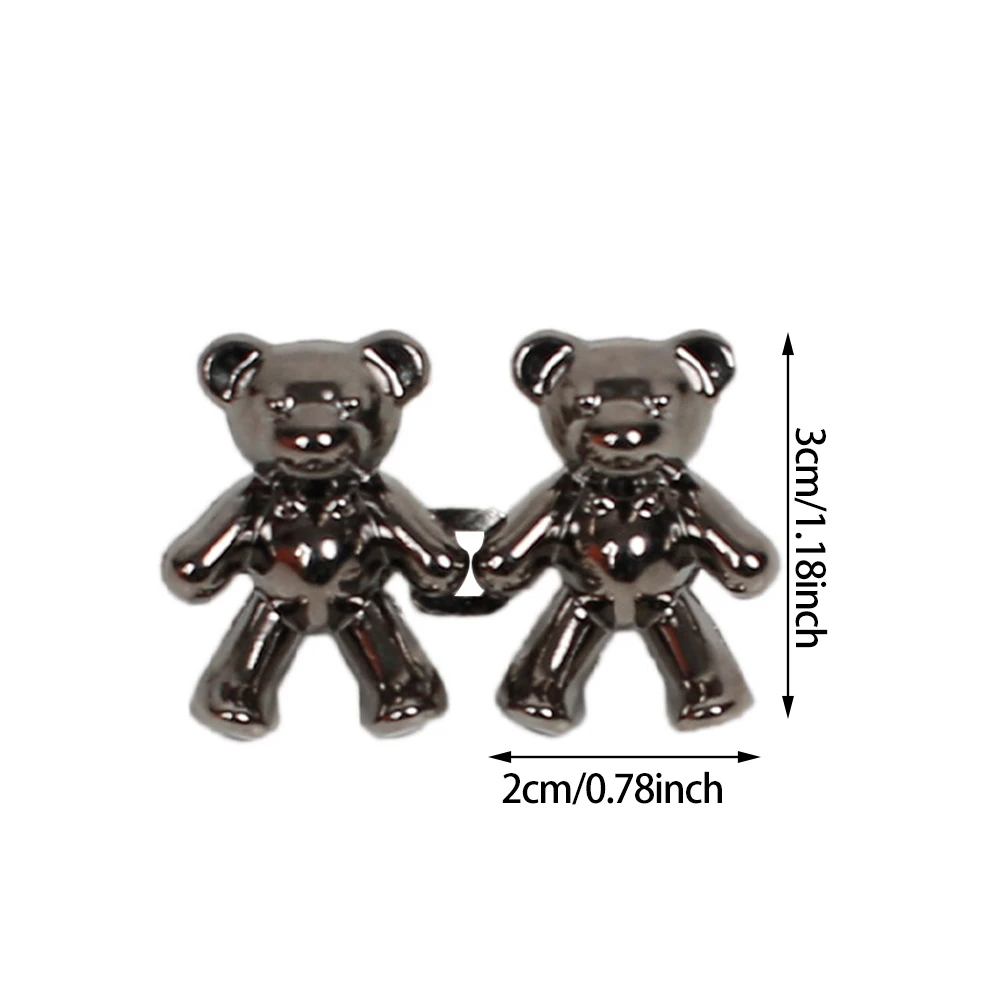 Bear Buckle Adjustable Waist Tightening Hook for DIY Clothing Accessories