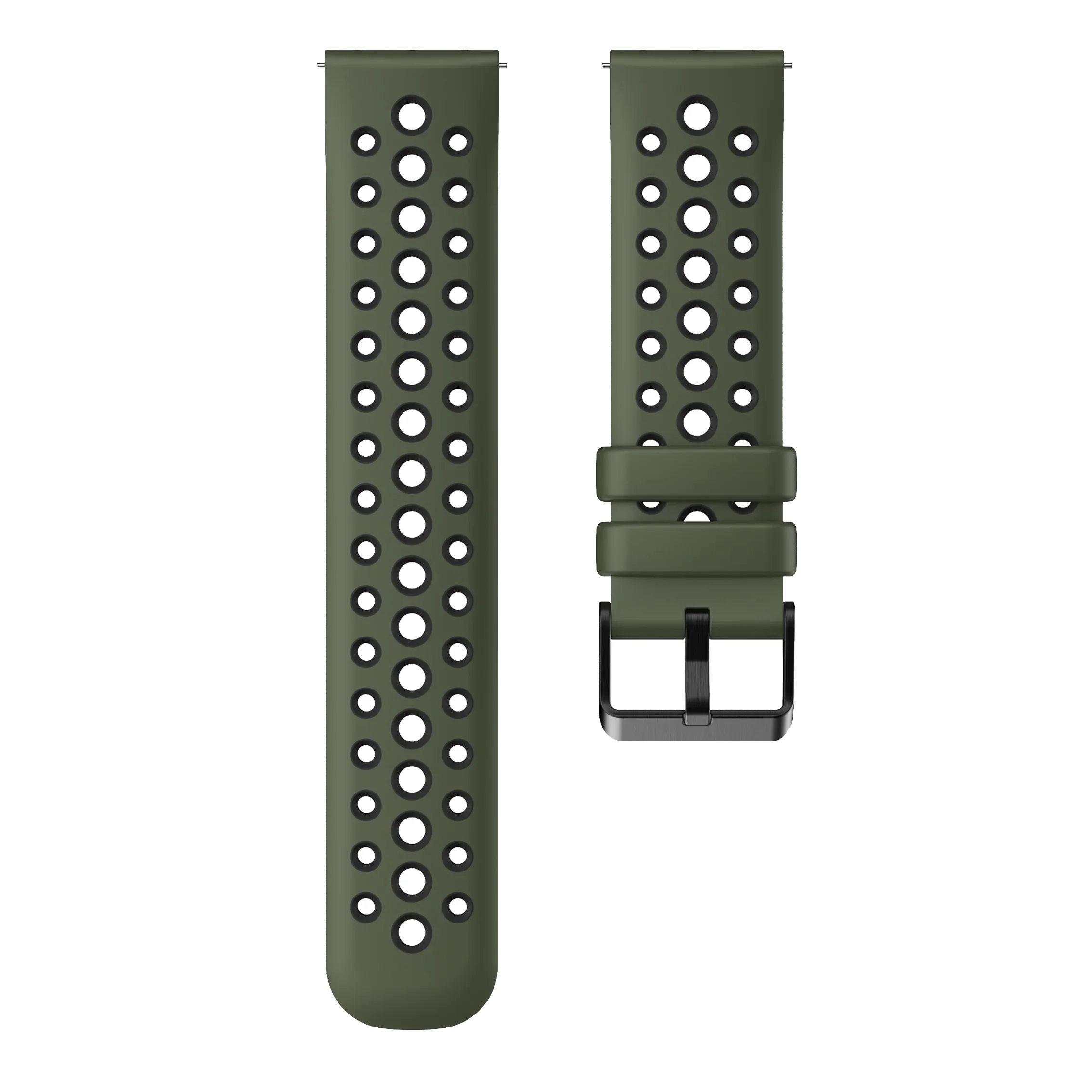Breathable Two-Tone 22mm Sports Strap