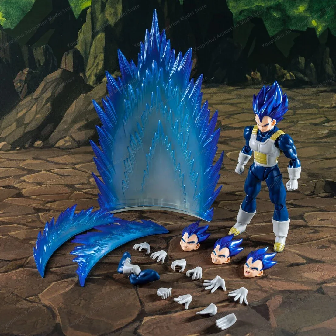 ドラゴンボールのアクションフィギュア,デモニアカルフィット,df,shf