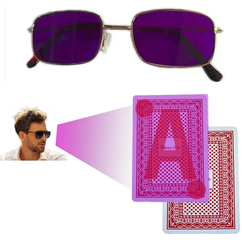 Infrared Sunglasses for Infrared Marked Playing Cards Invisible Ink Red Light Glasses infrared sunglasses