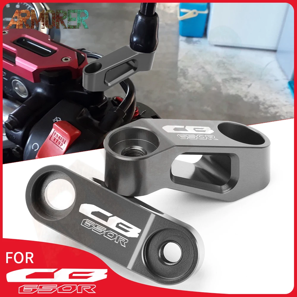 thumbnail image 2 of Motorcycle Mirror Extension Risers - 10mm Aluminum Adapters For BMW R1200GS Adventure 2 of 5