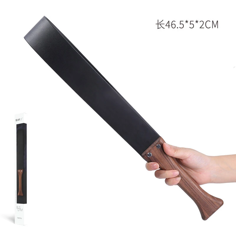46.5CM Genuine Leather Horse Whip Handmade Walnut wood Handle,Horse Training Crop Equestrian Riding bat Submissive for Horse 4