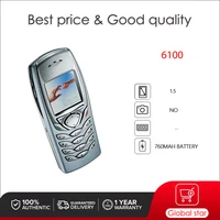 Original Unlocked 6100 Loudspeaker Phone Russian Arabic Hebrew Keyboard Made in Finland