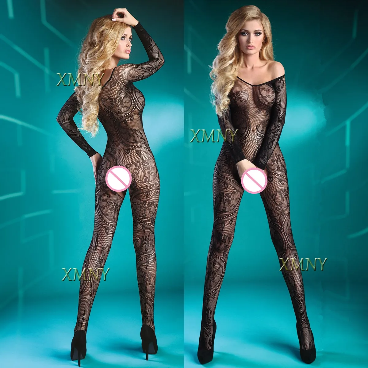 New Bodystocking Erotic Open Bra Crotchless Sexy Sleeveless Bodysuit Underwear Body Sleepwear Women Costumes Lingerie Porno Y001