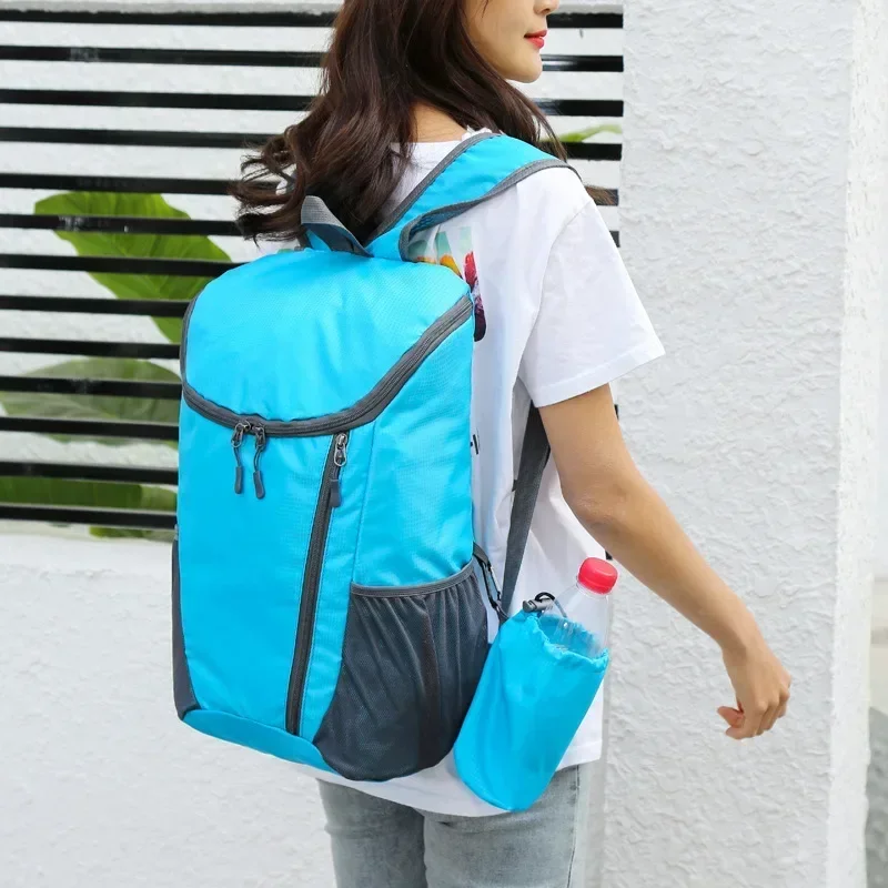 

Mountaineering Backpack New High Capacity Folding Bag Lightweight Waterproof Outdoor Bag Travel Sports Backpack