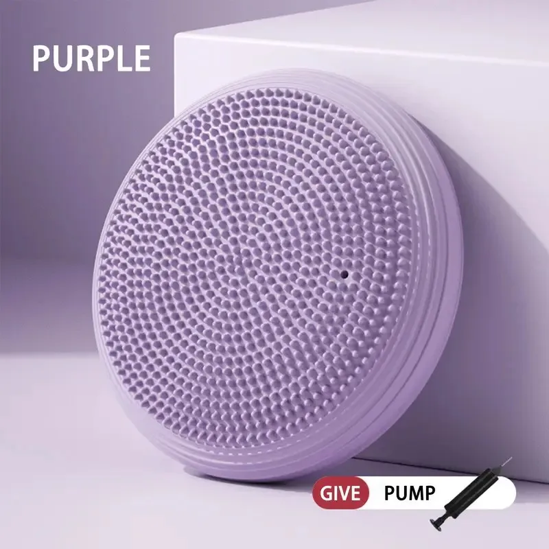 Tappetino da yoga addensato Massaggio piatto per l'equilibrio Allenatore per yoga Esercizio Attrezzatura per il fitness Tappetino per assorbimento degli urti per uso in palestra domestica