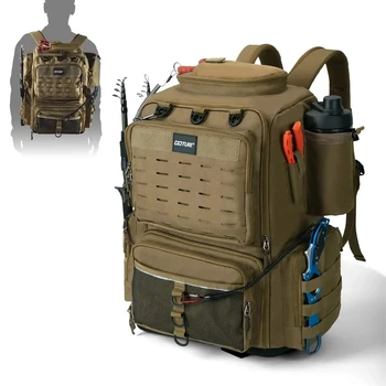 High Capacity Fishing Tackle Backpack 1