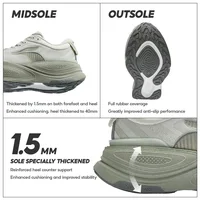 361 Degrees PopBlaze 6.0 nouvelles chaussures de course pour hommes, baskets stables, douces, légères, résistantes à l'usure, confortables, absorbant les chocs, 672622201 3