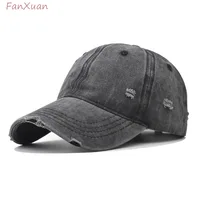 Distressed Baseball Cap Dad Hats for Men Women Vintage Washed Cotton Trucker Hat Adjustable Low Profile Unisex Style Headwear 1