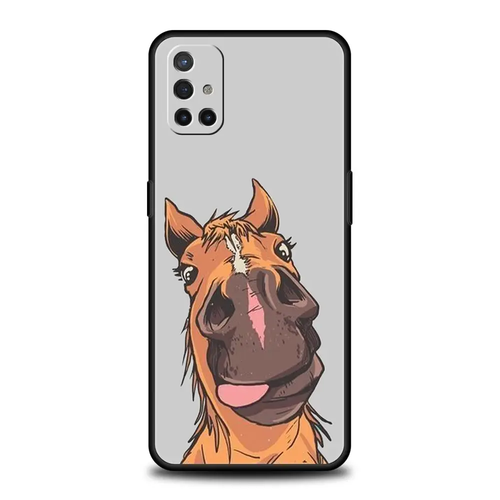 Galloping Horse Girl Drawing Phone Case Cover
