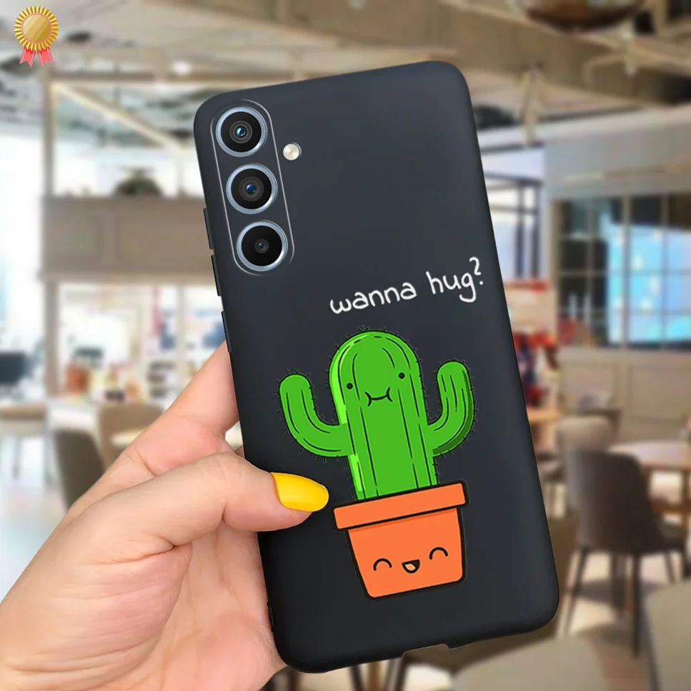 For Samsung Galaxy A24 A 24 4G Case 3D Cute Shockproof Silicone Cartoon Back Cover For Samsung A24 SM-A246M A2 4 5G Funda