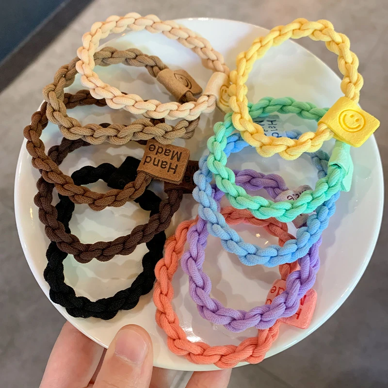 5 piezas de colores gomillas para el pelo mujer, cuerda elasticas para hacer pulseras pelo niña lote coleteros juego de accesorios para| | - AliExpress