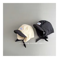 Winter Thicken Cotton Warm Baby Hat 2025 New Kids Outdoor Warm Ear Protection Caps Kids Accessories