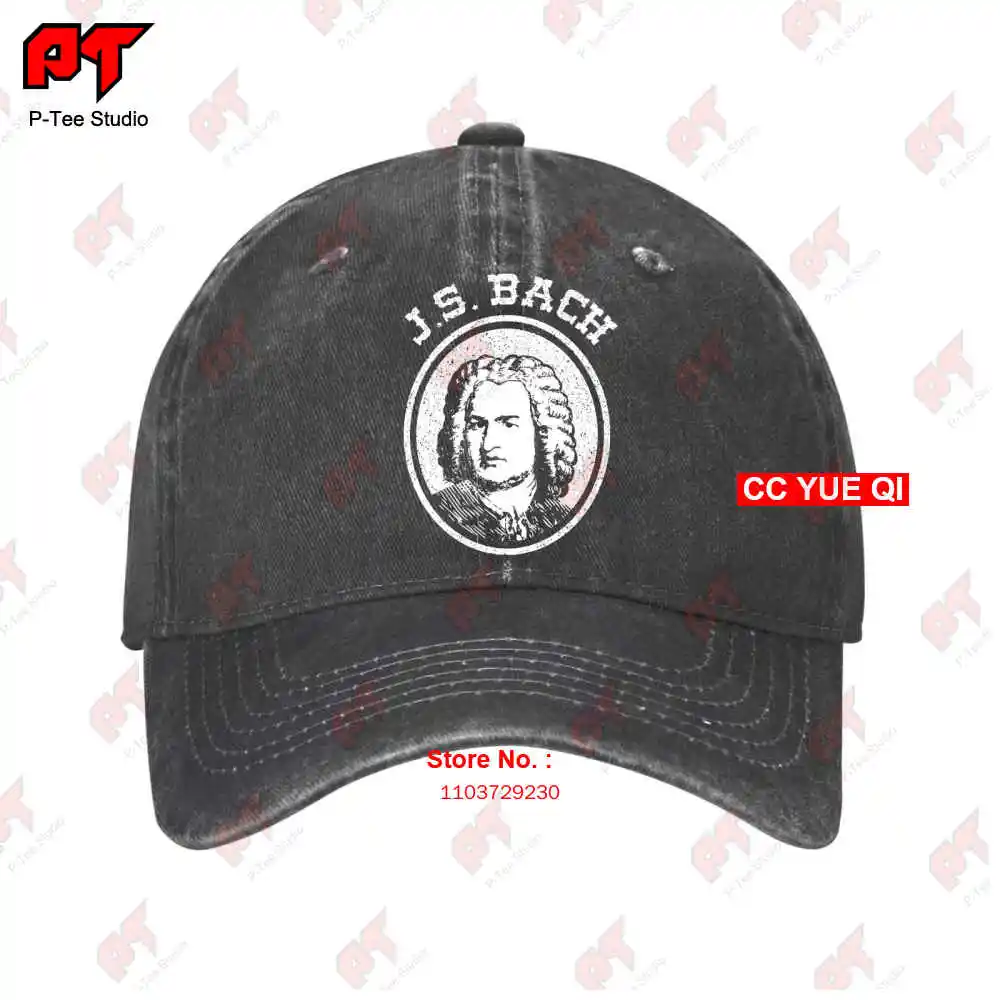 

Js Bach Portrait Baseball Caps Truck Cap SPL6