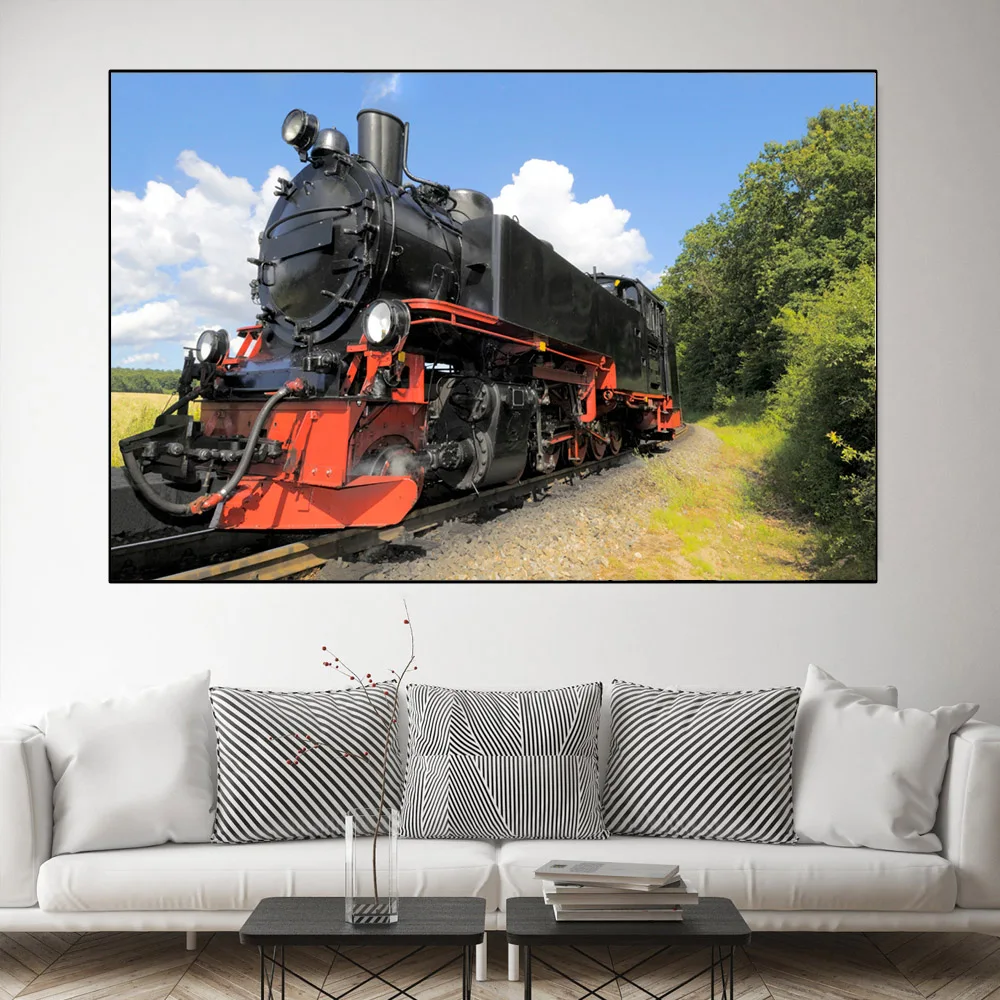 Statua Decorativa Treno In Lega - Frontale Locomotiva Vintage Per Collezionisti E Arredamento - Foto 11