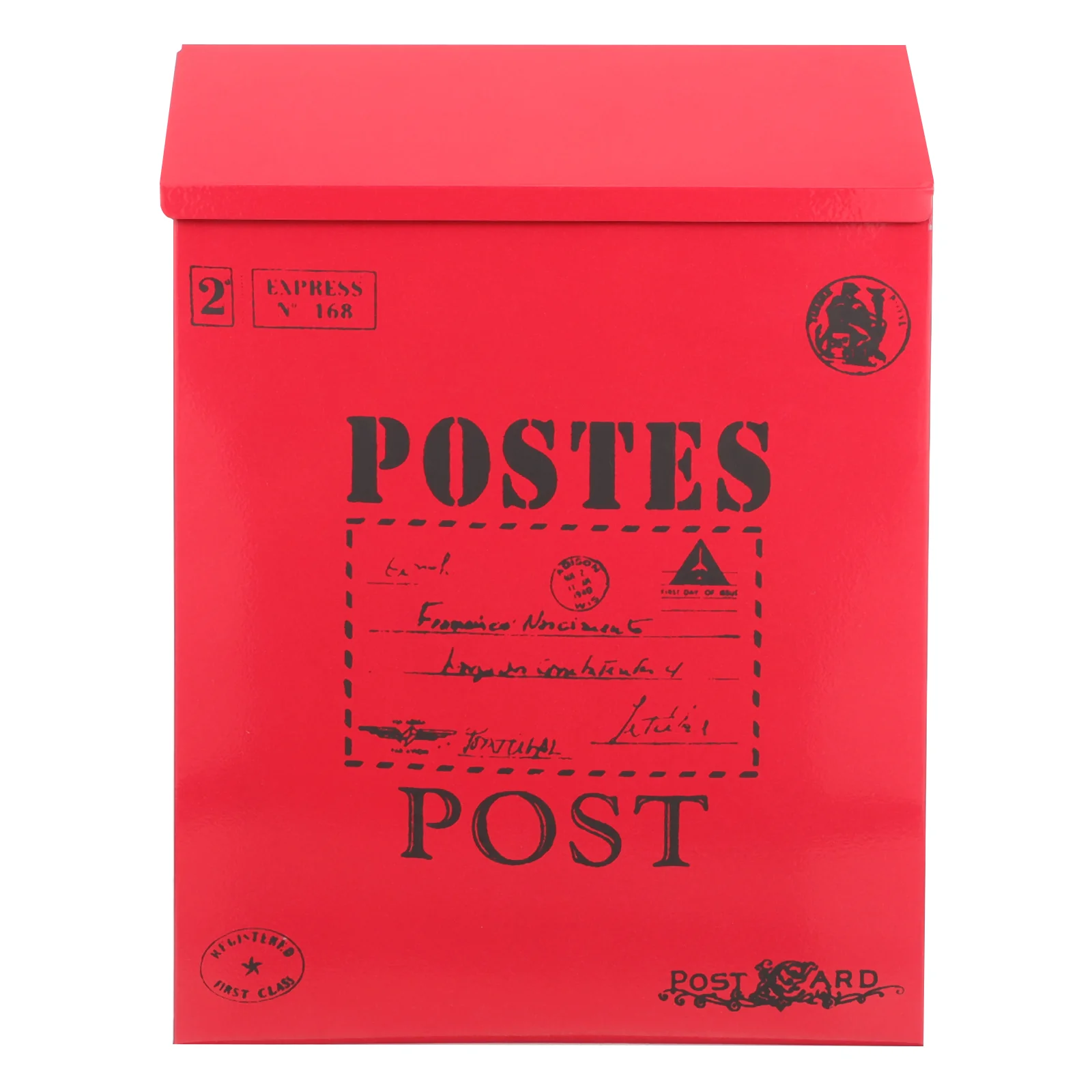 Vintage Letter Mail Post Box Outdoor Metal For Mail
