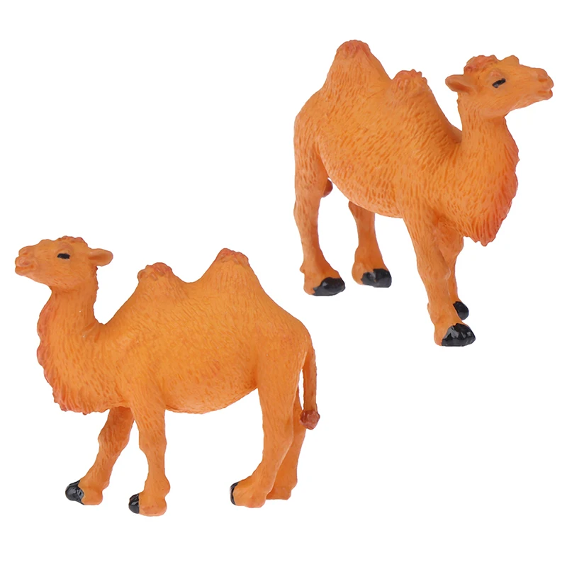 1pc Simulation Wild Animal Camel Toy Model Figurine Kids Realistic