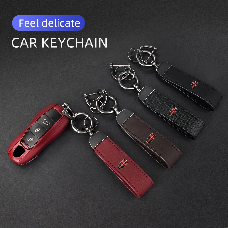 Portachiavi Per Auto Portachiavi Con Logo Automatico Accessori Per Portachiavi Per Hongqi Hs5 H5 H9 E-Qh5 Hs7 E-Hs9 H7 E-Hs3